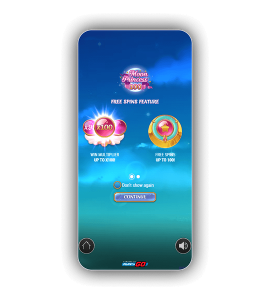 Spiidi Casino mobile app view on a phone with the yellow bonus banner